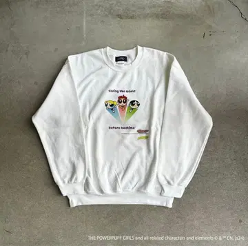 극장 파워퍼프걸스 맨투맨 미사용 새상품 무료배송