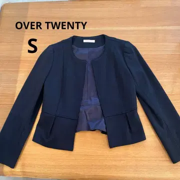 OVER TWENTY 네이비 울 자켓