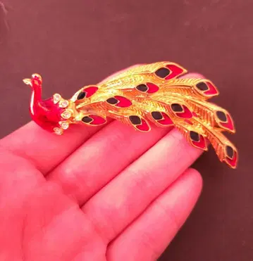 빈티지 브로치 공작