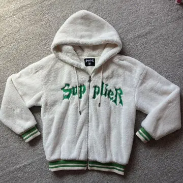 SUPPLIER 서플라이어 후디 아우터 점퍼 복슬복슬