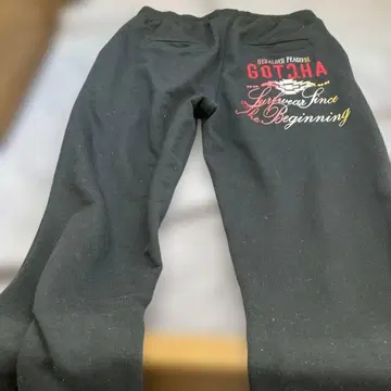 GOTCHA 블랙 스웨트 팬츠 XX-LARGE