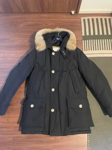 미사용품 beams 구매 울 리치 빔즈 아크틱 후드티 블랙