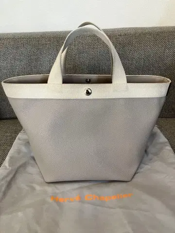 Herve Chapelier 그레이 핸드백