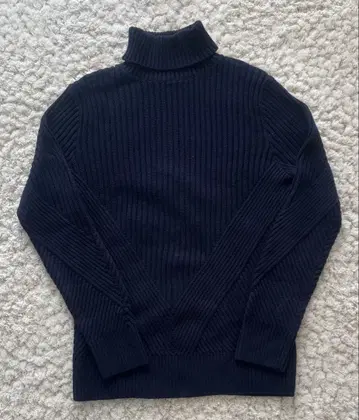 새상품급 ZARA MAN 터틀넥 스웨터 리브