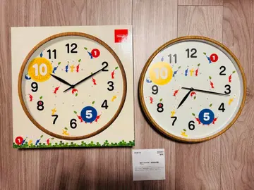 [ 새상품급 ] 피크민 벽걸이 시계 닌텐도 Nintendo 벽걸이 시계