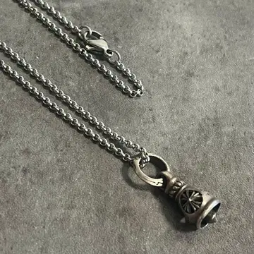 silver925 크로스 디자인 방울형