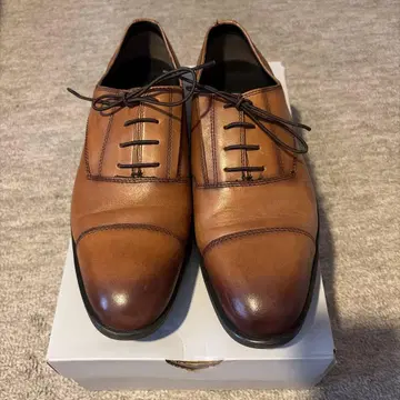 MR.JUNKO 브라운 가죽 신발 사이즈 26.0