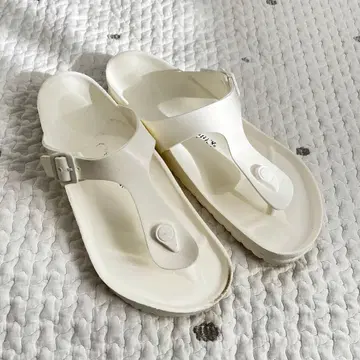 BIRKENSTOCK Gizeh 기제 EVA 화이트