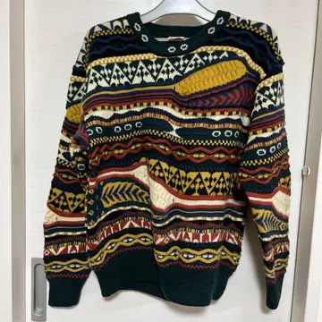 Geccu 게크 3D 니트 올 패턴 코알라 호주산 코디 상급자용