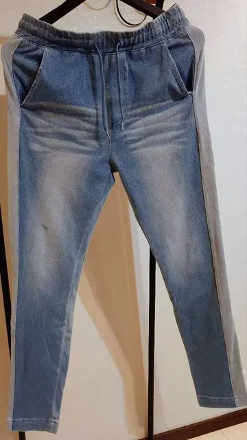 HALHAM 스웨트 팬츠 L 라이트 블루