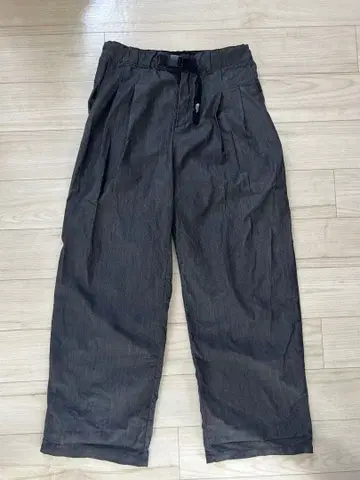 THE NORTH FACE 나일론 데님 팬츠 다크 그레이