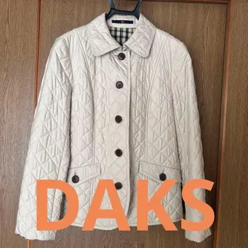 새상품급 DAKS 퀼팅 자켓 코트 40