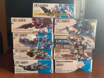 HG 건담 프라모델 세트 9개 수성의 마녀 외 미조립