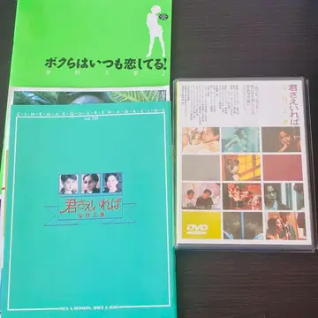 DVD 너만 있다면 팜플렛 전단지 우리는 언제나 사랑이야! 금지옥엽