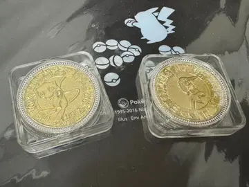 포켓몬 레트로 뮤츠, 피카츄 코인 2개 세트