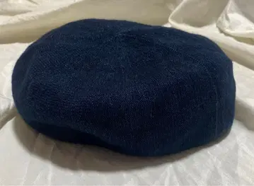 가격 인하! 45R 인디고 코튼 베레모