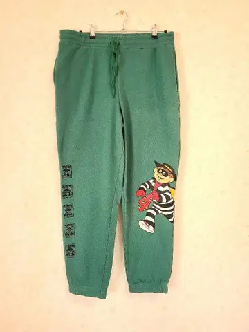 graniph x McDonalds 햄버거 맨투맨 팬츠 L