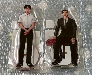 낭독극 [가라오케 가자!] 아크릴 스탠드 오카 사토미 나리타 쿄지 2세트