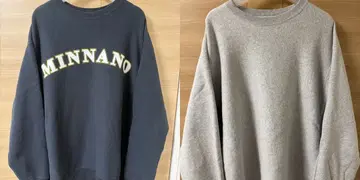 Champion MINNANO 맨투맨 블랙 그레이 사이즈 XL 2벌 세트