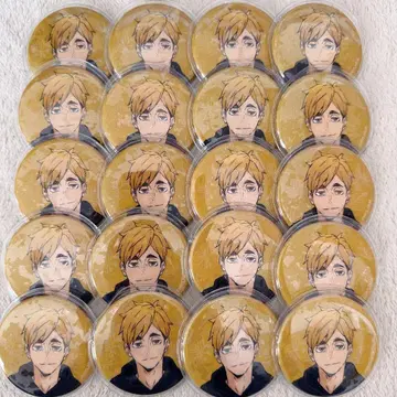 하이큐 미야 아츠무 캔뱃지 묶음 판매