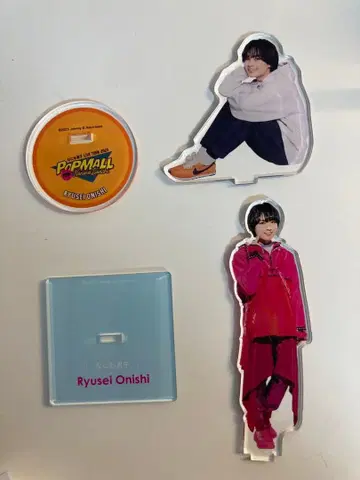 나니와단시 오오니시 류세이 아크릴 스탠드 2종 세트