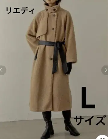 리디 보아 트렌치 디자인 롱 코트