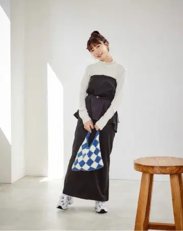 시마무라 다나카 리나 복숭아 뷔스티에 스커트 세트 셋업 블랙 M