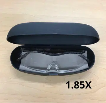 미사용 새상품 하즈키 루페 라지 1.85X 블랙 그레이