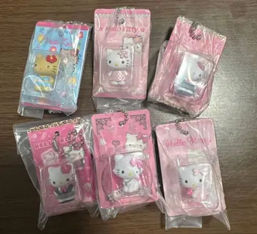 헬로키티 패키지 미니어처 컬렉션 세트 준완성 5종