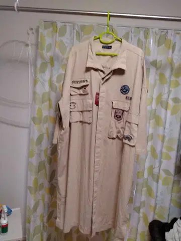 드럭 스토어즈 프론트 오픈 롱 셔츠