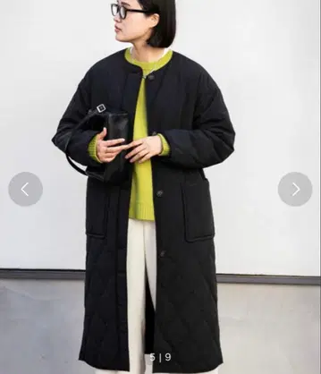 어반 리서치 리버서블 퀼팅 롱 자켓 프리 사이즈