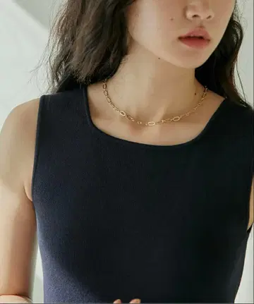 2way! 개럴개런트 체인 목걸이 골드 롱 목걸이