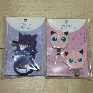 포켓몬 헤어 클립 팬텀 푸린