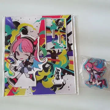 Selly 아크릴 스탠드와 키링 묶음 판매