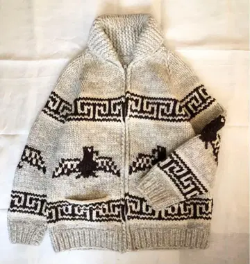 캐나다제 카우친 스웨터 빈티지 구제 의류