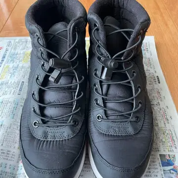 남성용 컨버스 블랙 스노우 부츠 27.0cm