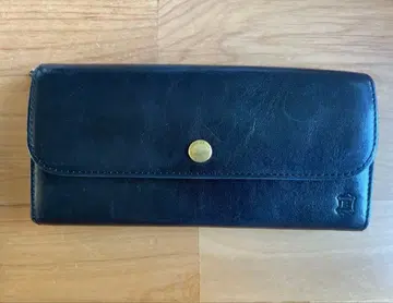 베리즈 요크 블랙 가죽 장지갑