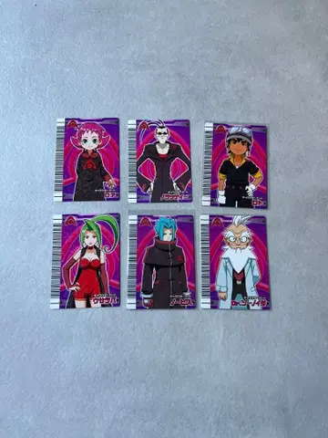 공룡킹 액트단 6장 세트