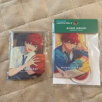 앙스타 아마기 히이로 사선 아크릴 스탠드 2개 세트