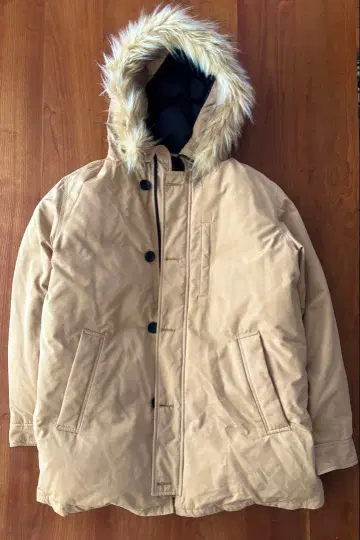 GU 후드 부착 다운 자켓 XL