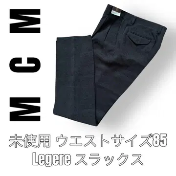 MCM Legere 슬랙스 85 블랙 블랙 L XL 상당 팬츠