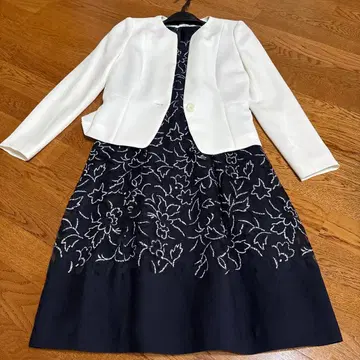 ANAYI 자수 디자인 원피스 수트 자켓 포함