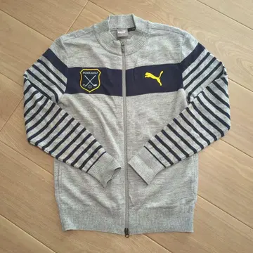 PUMA 골프 자켓 XL 그레이/네이비