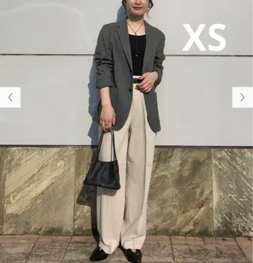 [ UNIQLO ] 컴포트 2B 자켓 헤링본 xs