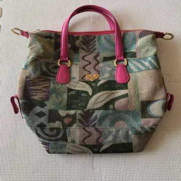 Just Heart 멀티 컬러 토트백