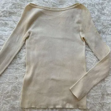 MACPHEE 맥피 긴팔 리브 니트