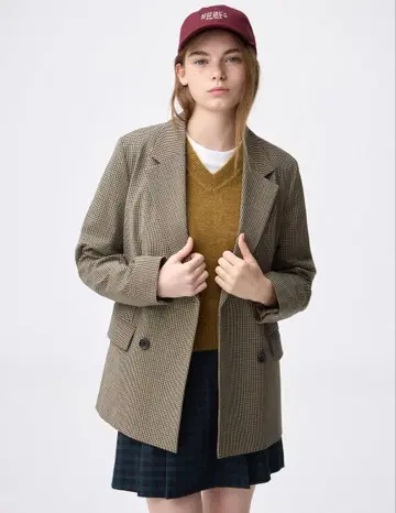 GU 더블 브레스트 자켓