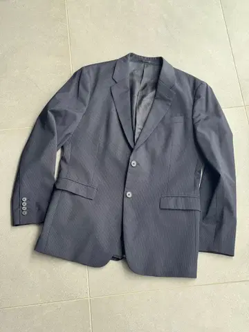 띠어리 자켓 스트라이프