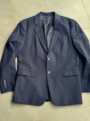 띠어리 자켓 스트라이프