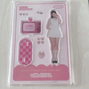 LUNA 혜택 IVE REI 아크릴 스탠드 Qoo10 메가 할인